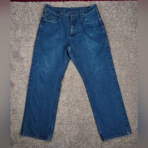 Rocawear Jeans Men 38x33 Baggy Wide Leg Big Loose Y2K Rap Hip Hop SK8 Streetwear